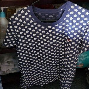 Women's Levi's T-shirt, Blue, XL